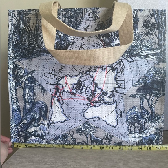 Authentic Dior Around The World Tote. New. Comes With Box. - Picture 2 of 7